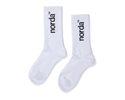 Norda Style Retro Sock - U - White