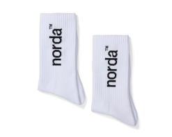 Alternative view of Norda Style Retro Sock - U - White