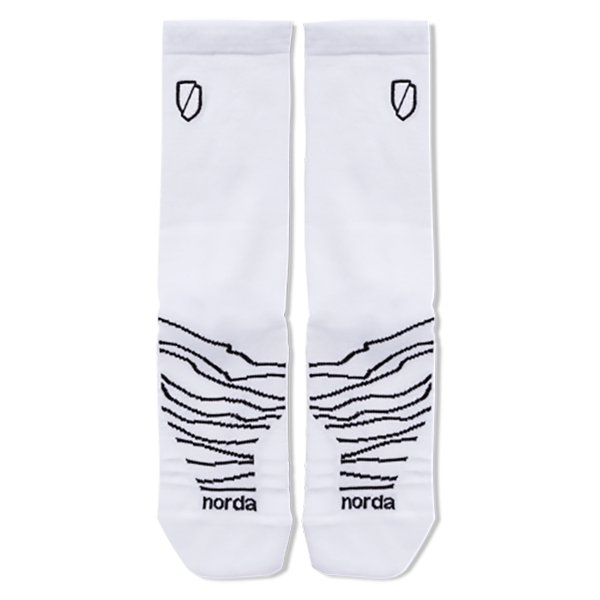 Norda Style Performance Sock - U - White
