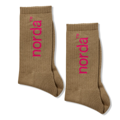 Alternative view of Norda Style Retro Sock - U - Pink Fudge